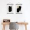 Magnetic Poster Hanger Frame, Black Magnet Poster Frame 12x16 12x18 12x36 for Paintings, Photos, Maps, Scrolls, Picture, Canvas Works and Art Prints